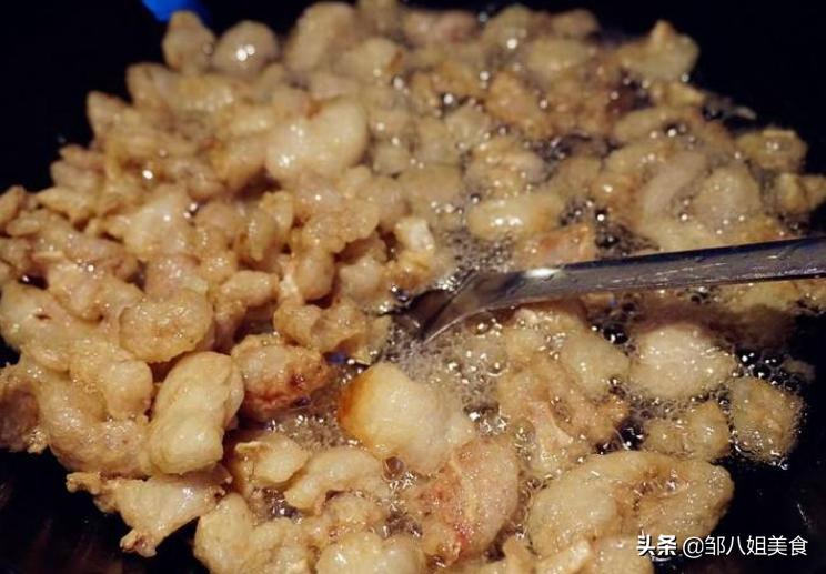 When boiled lard, remember to add water to boil, and add 3 more