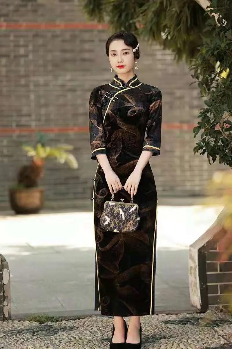 The most beautiful Chinese style, retro improved cheongsam can also ...