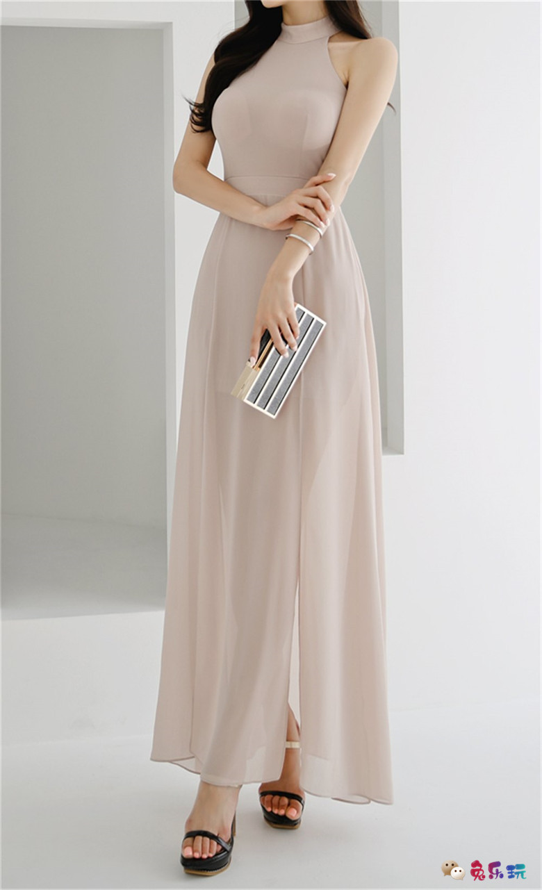 孙允珠：幽琴仙露丝滑奶茶维纳斯礼裙