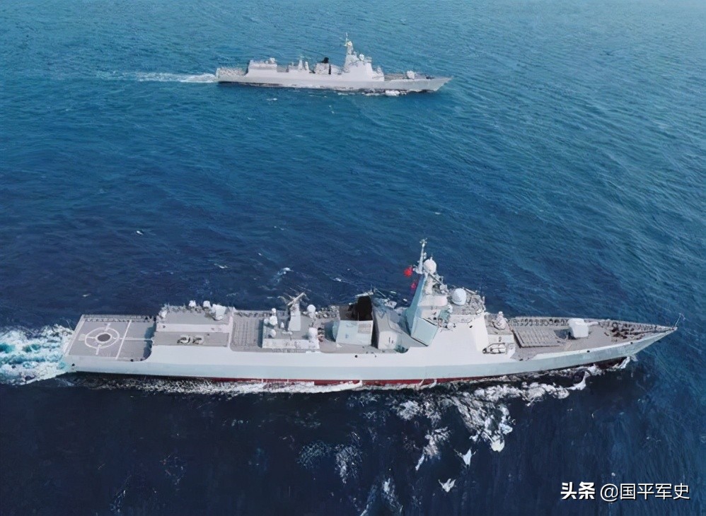 The 124 Kaifeng ship entered the ranks, and the Navy Type 052DL ...