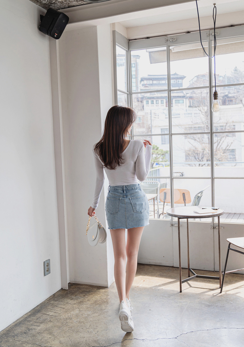 孙允珠丨炎夏冰凌甜橙薄荷双色小开衫