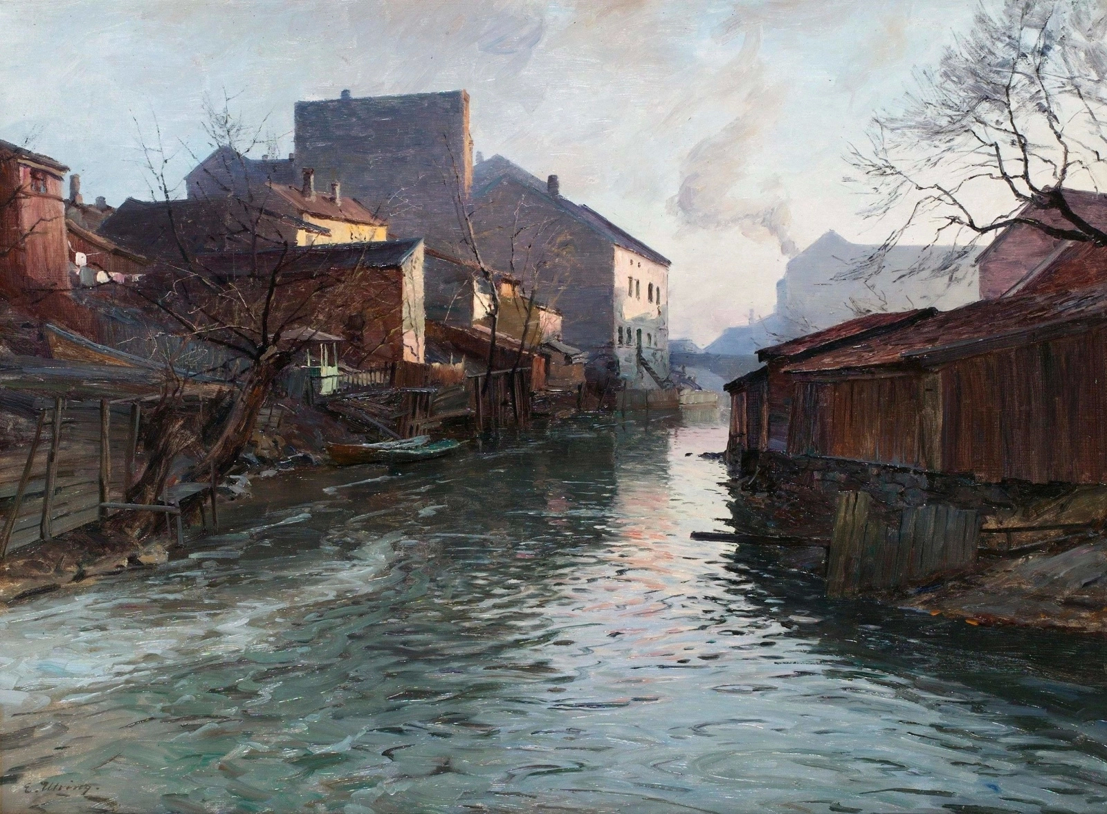 A group of Nordic landscape paintings, very eye-catching - iNEWS