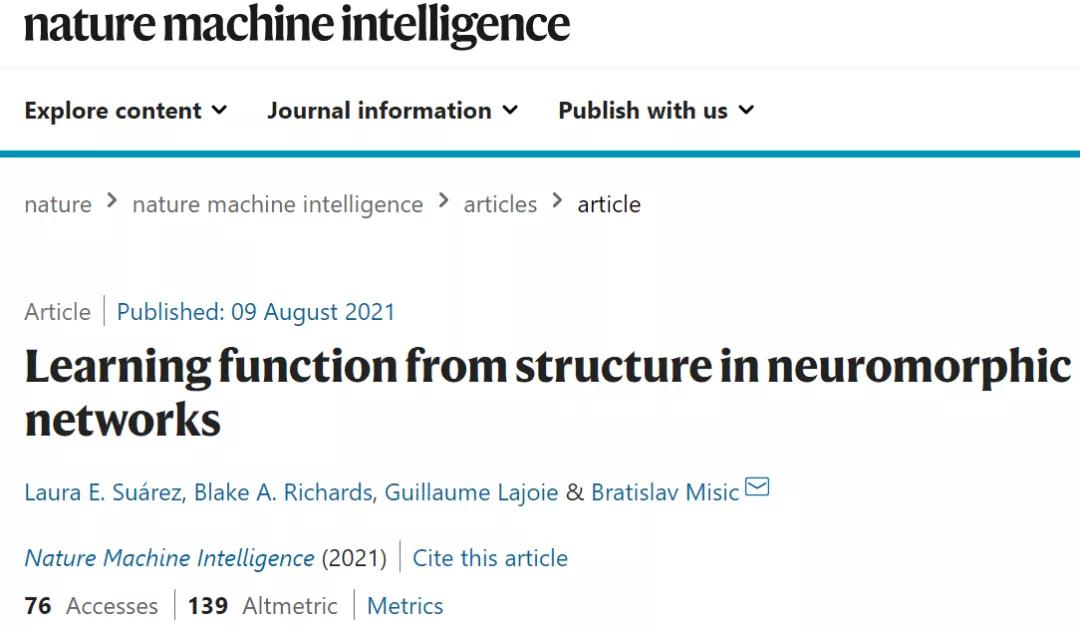 Has cognitive memory function!Artificial neural networks modeled on