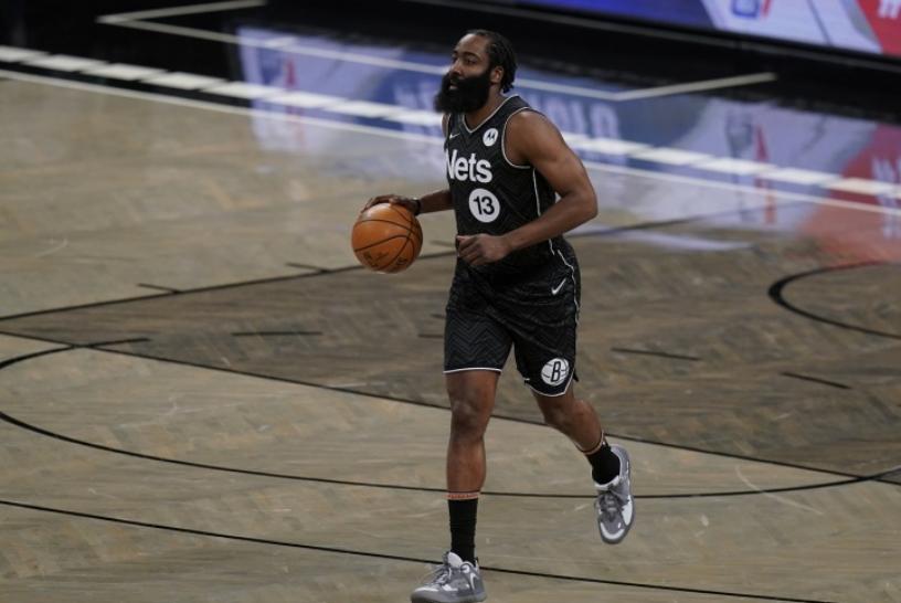 Harden is the first player in Nets history to score 40+ and 10 assists