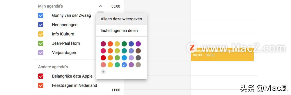 How To Change The Calendar Color On IPhone IPad And Mac INEWS