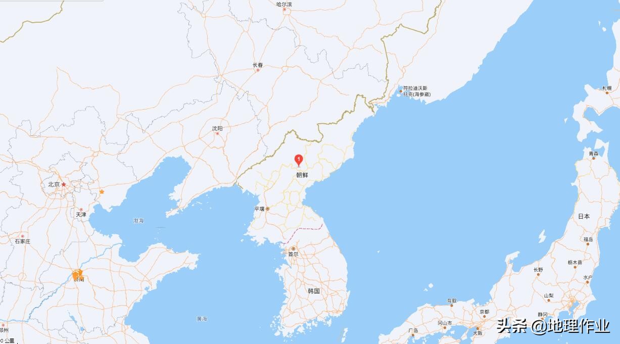 The location of Changjin Lake iNEWS