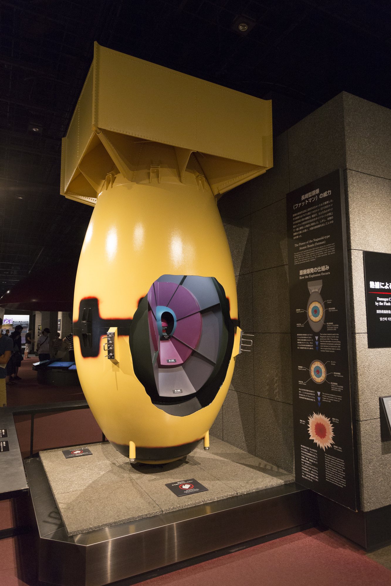 How is the nuclear bomb 