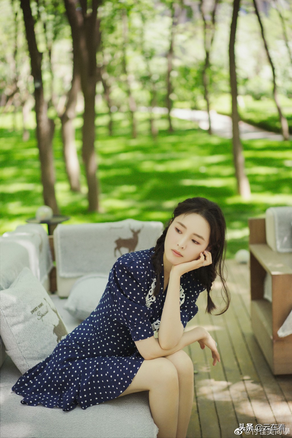 Net celebrity beauty Fu Jiamei has beautiful photos to appreciate, very ...