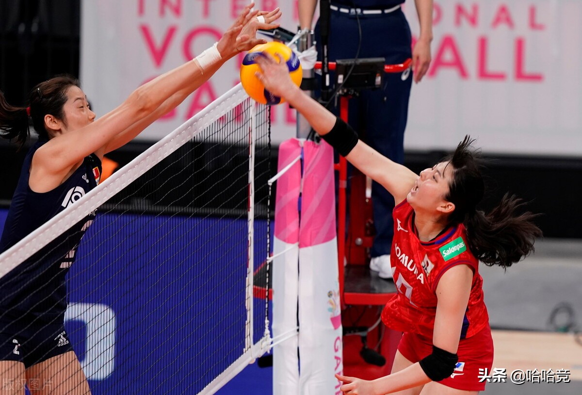 The most beautiful setter of the Japanese women's volleyball team