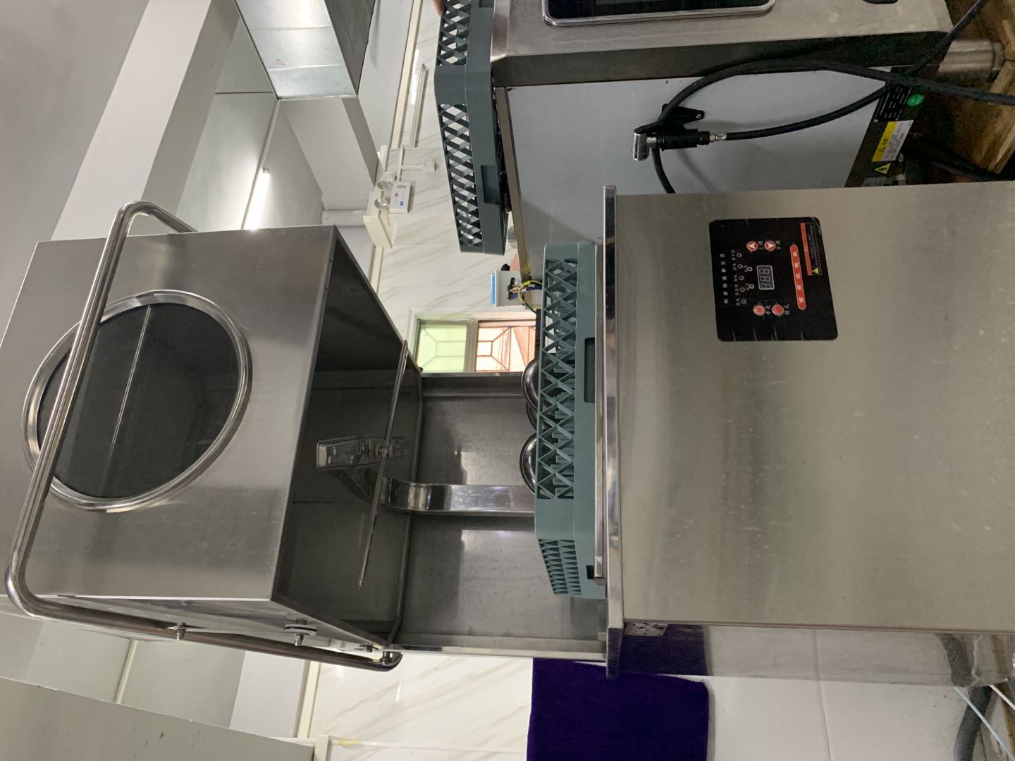 Uncover type dishwasher installation and electrical connection guide