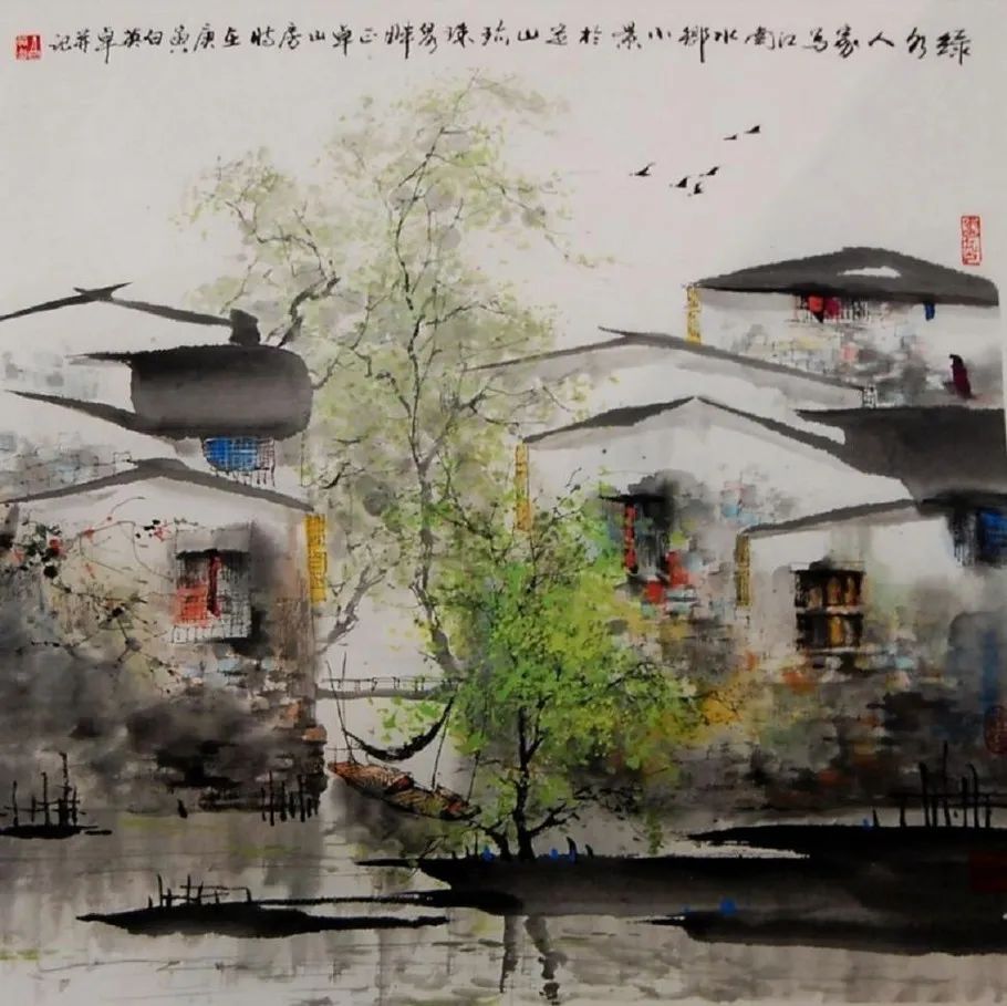 His works of Jiangnan Water Villages are refreshing, and they are ...