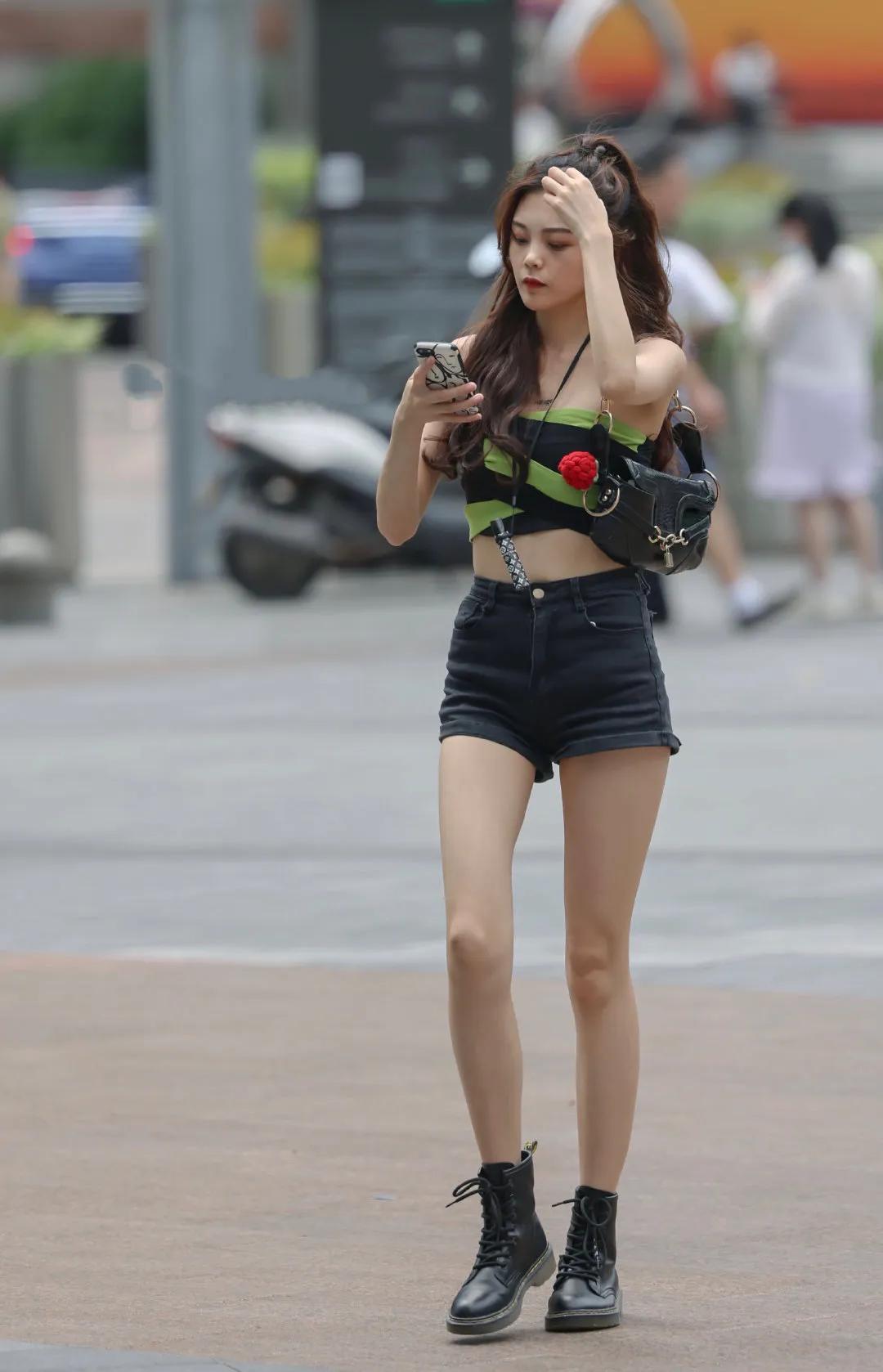 10 sets of denim shorts for street shooting, which style suits you best ...