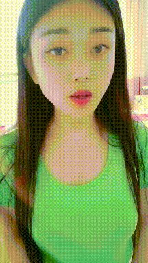 另类美女的漂亮动图：妹子，带我们上楼看看吧！