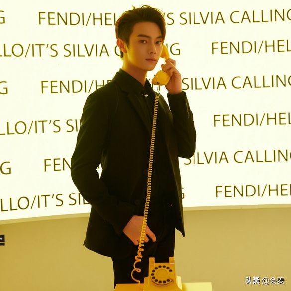 FENDI Weibo Update 3.2.22 FENDI Brand Ambassador Xu Kai wearing