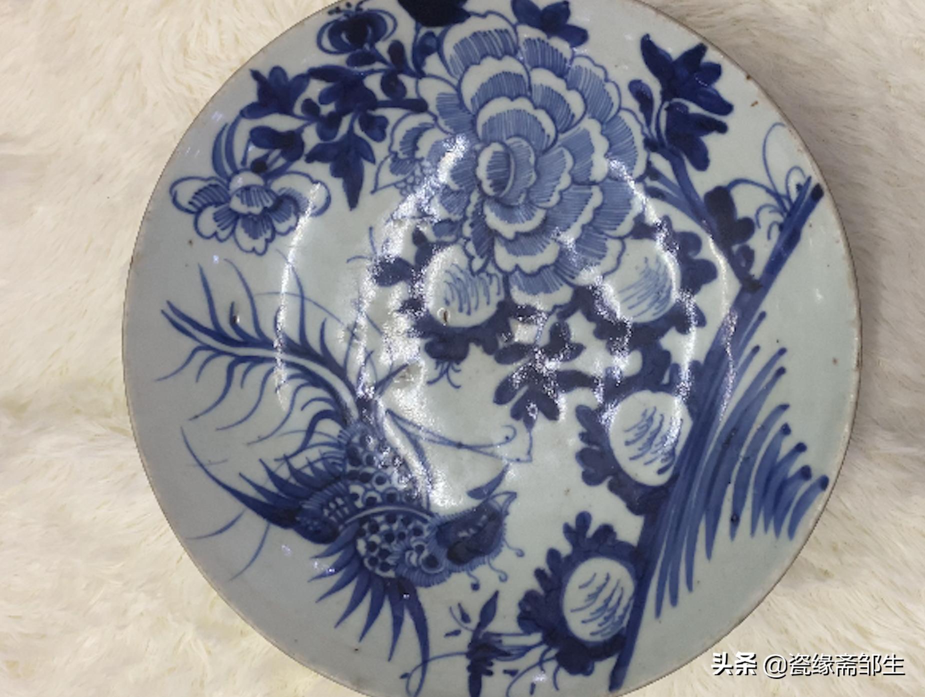 How to identify the porcelain plates of the Qing Dynasty?The painter is bold and unrestrained
