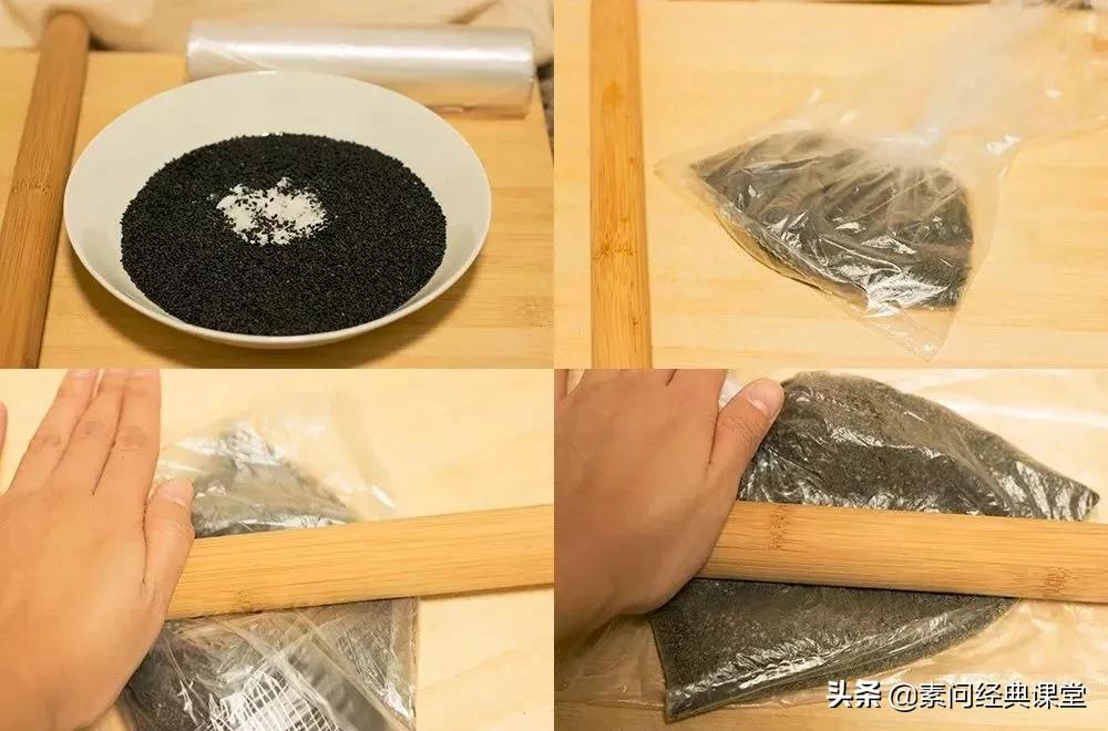 Black sesame seeds that nourish the kidney and moisturize dryness iNEWS