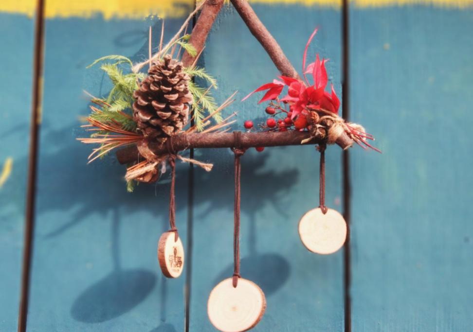 Pine trees have two treasures, pine nut shells and pine needles. Bring