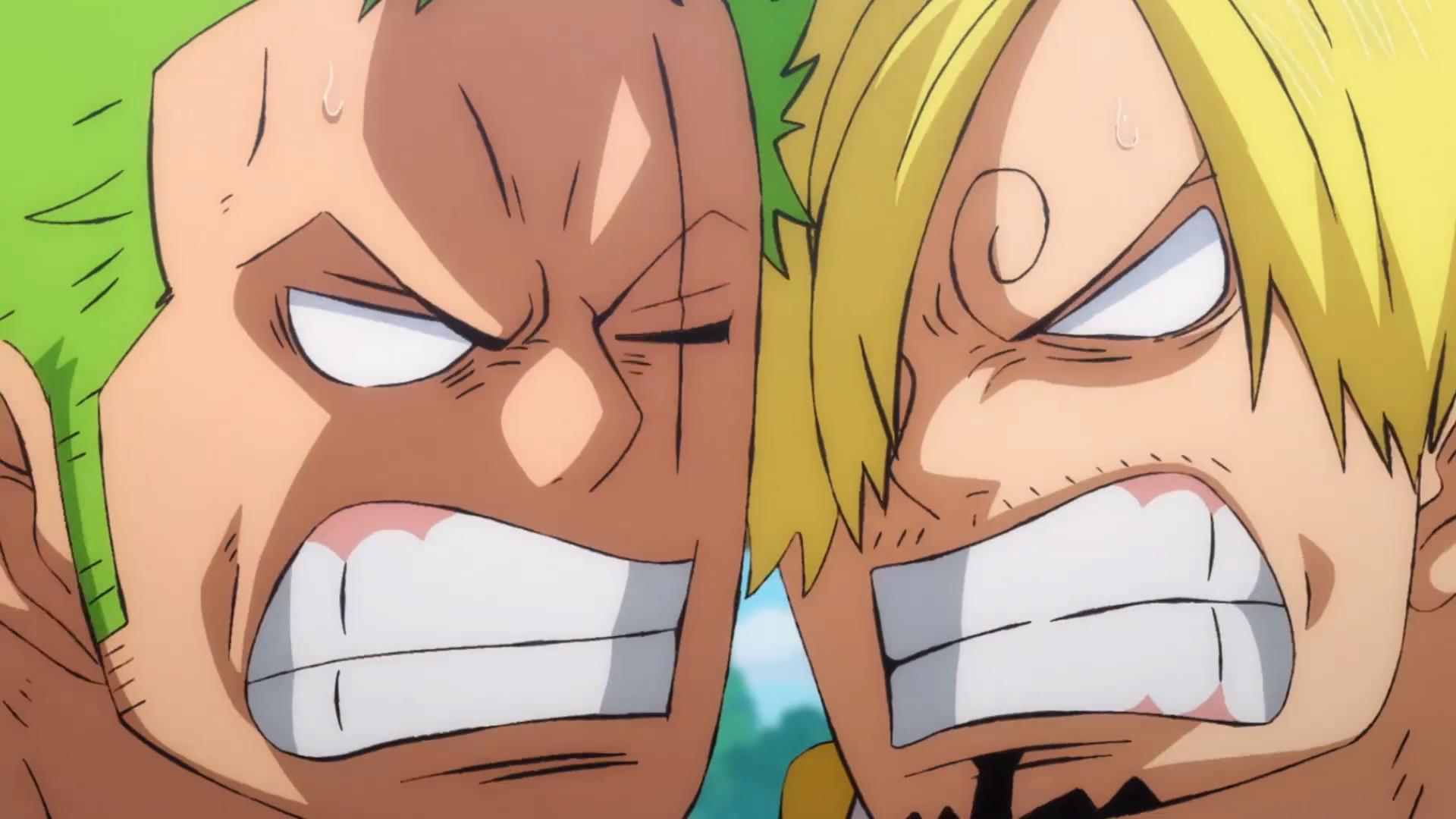 One Piece Episode 959 The Animation Team Is Doing Things Again Zoro Frightens Sanji With A Light Wave Of Yan Mo To Kill The Island Inews