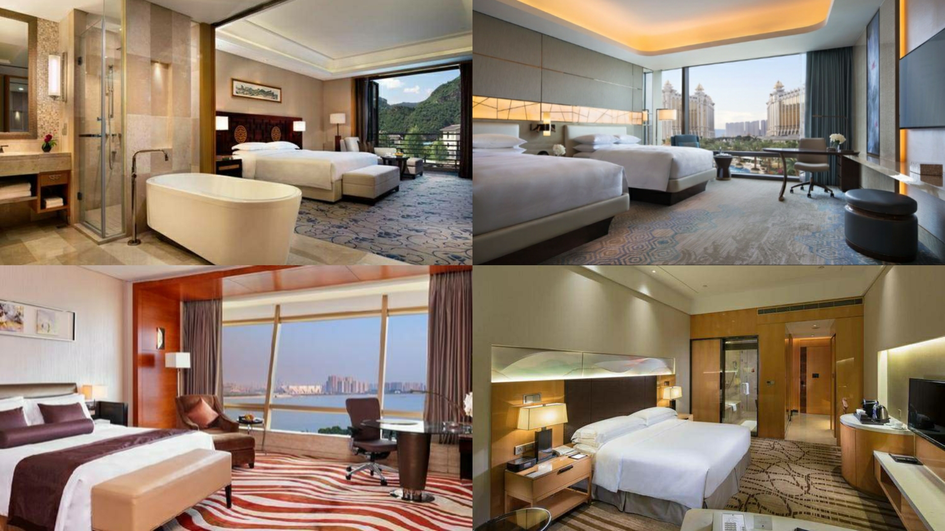 Why do the beds in luxury hotels such as Hilton, Marriott, and