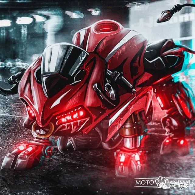 What would it be like to turn a motorcycle into an animal? iNEWS