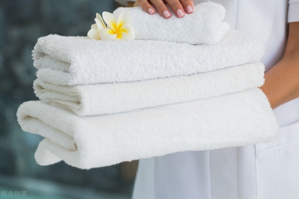 Towels will turn yellow and have a peculiar smell after using them for