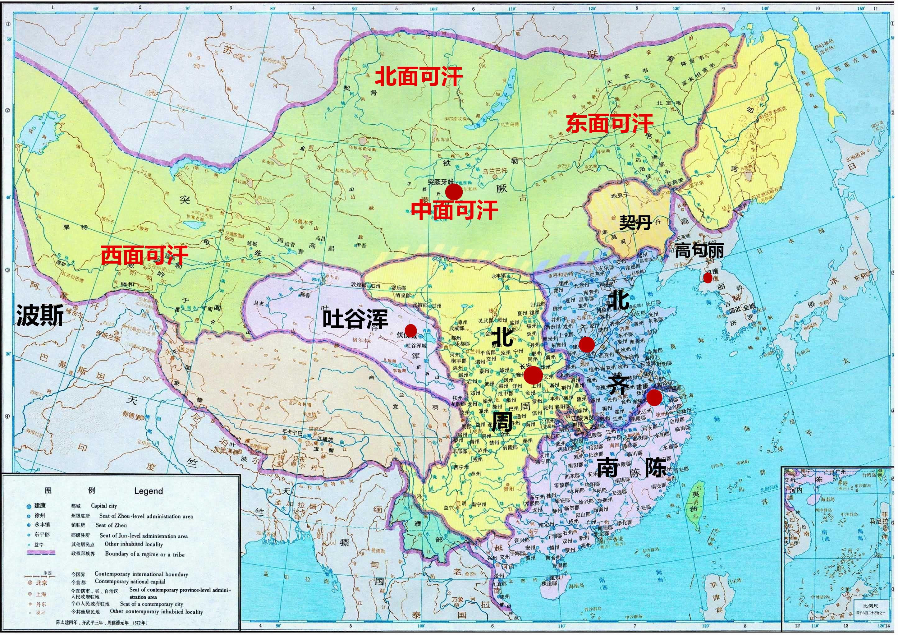 How did the huge Turkic Khanate split step by step? - iNEWS