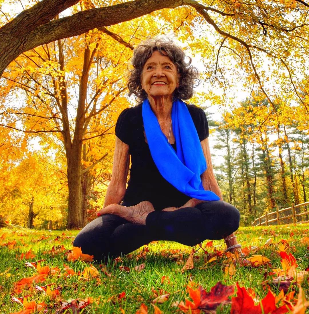 A 101-year-old yoga instructor in India, who has practiced yoga for 80 ...