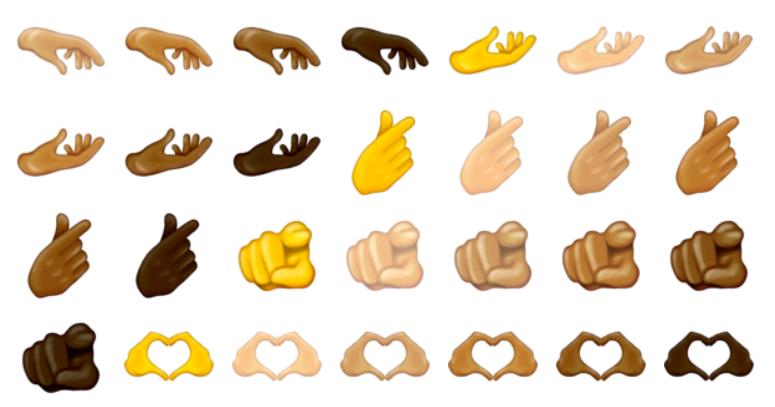 Emoji released a new emoticon, and the designer looked at it and said ...