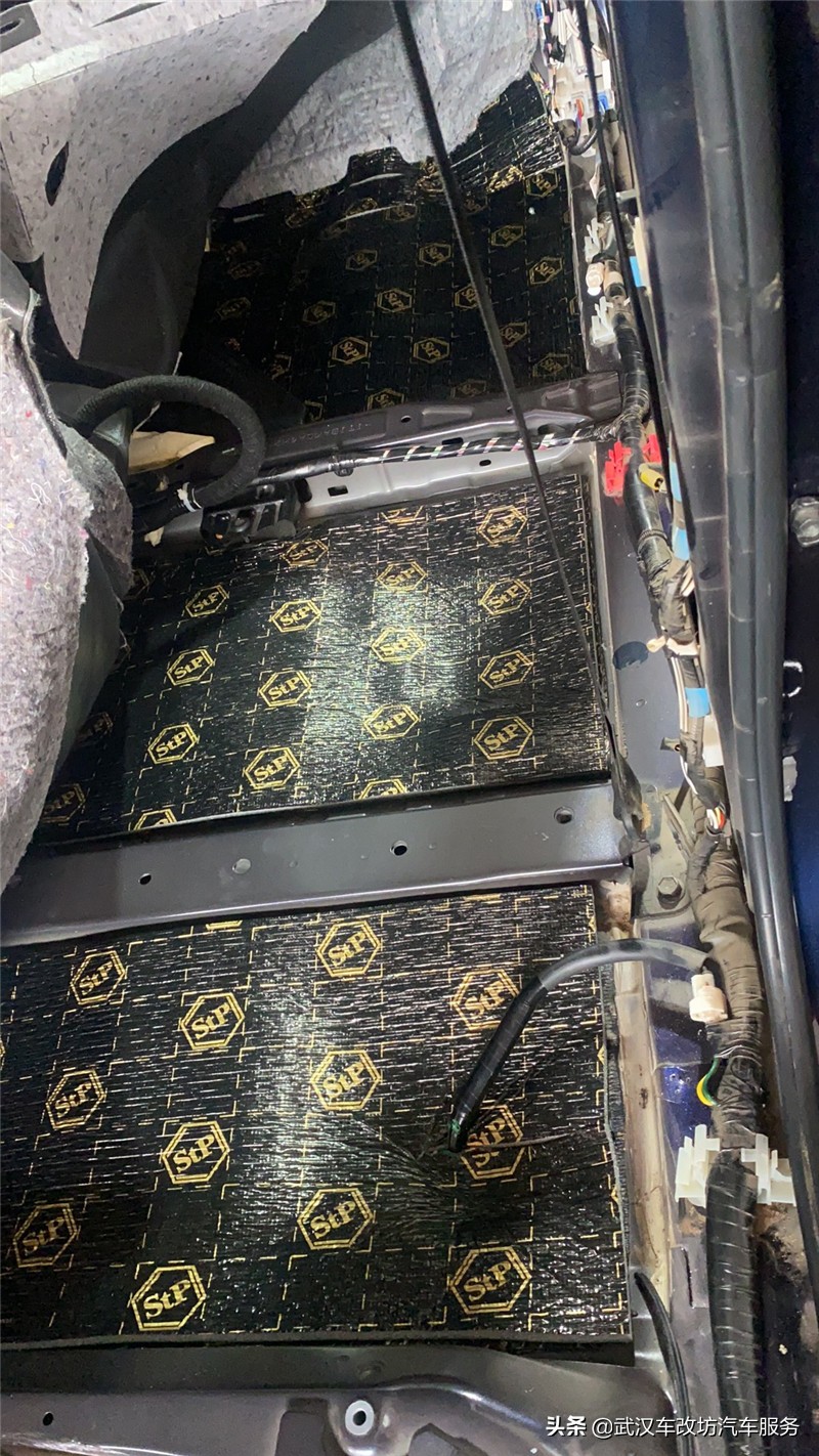 Sound insulation improves the comfort of the passenger compartment