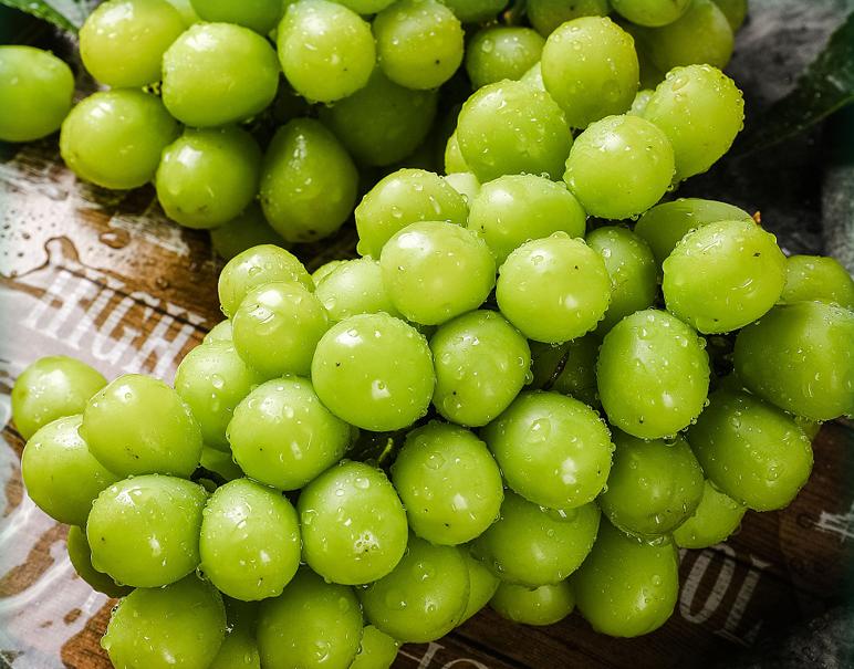 Sunshine rose grapes, the rose is fragrant, sweet but not greasy, you