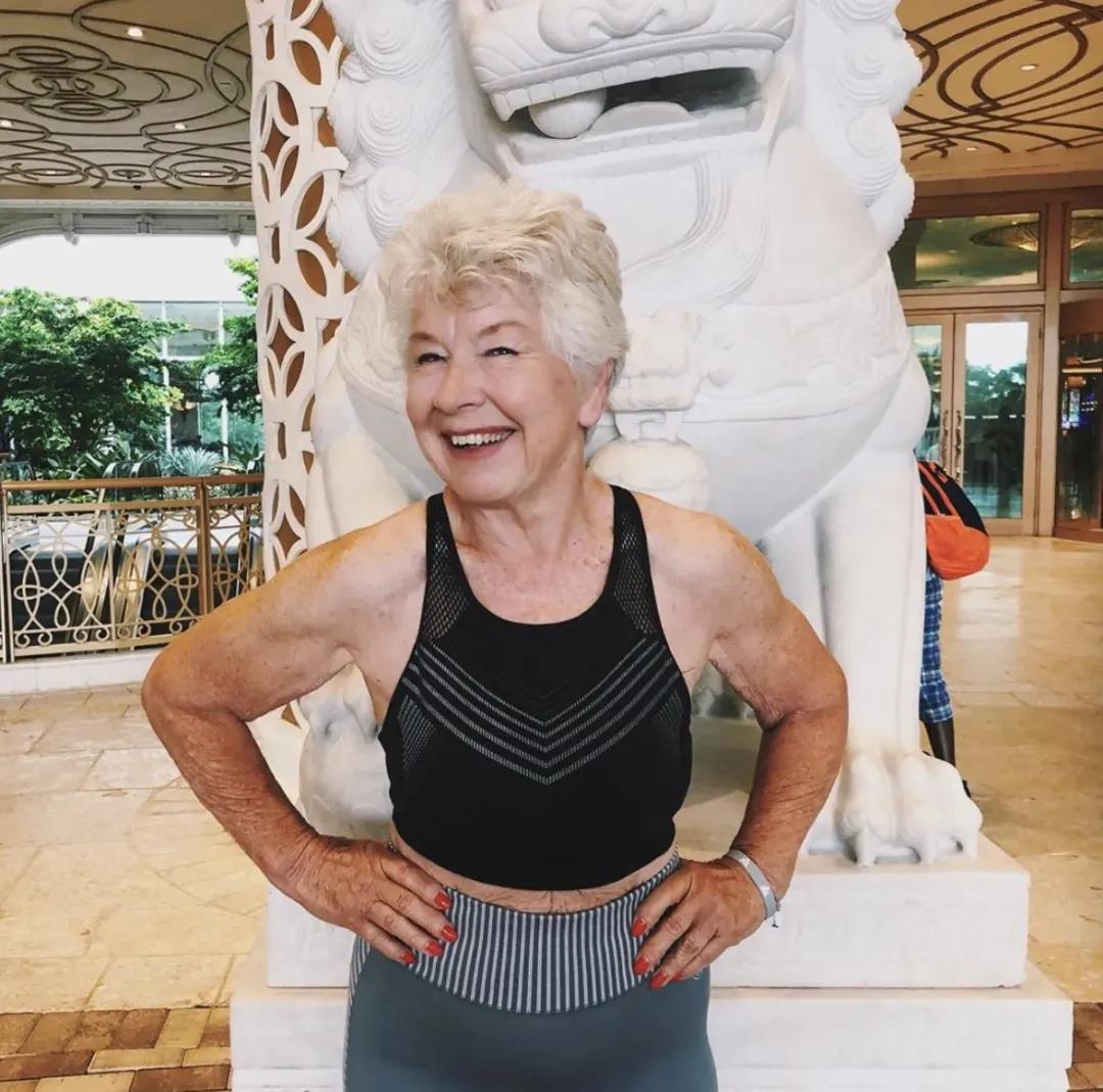 The 75 Year Old Hard Core Grandma Has Worked Out For 4 Years And She