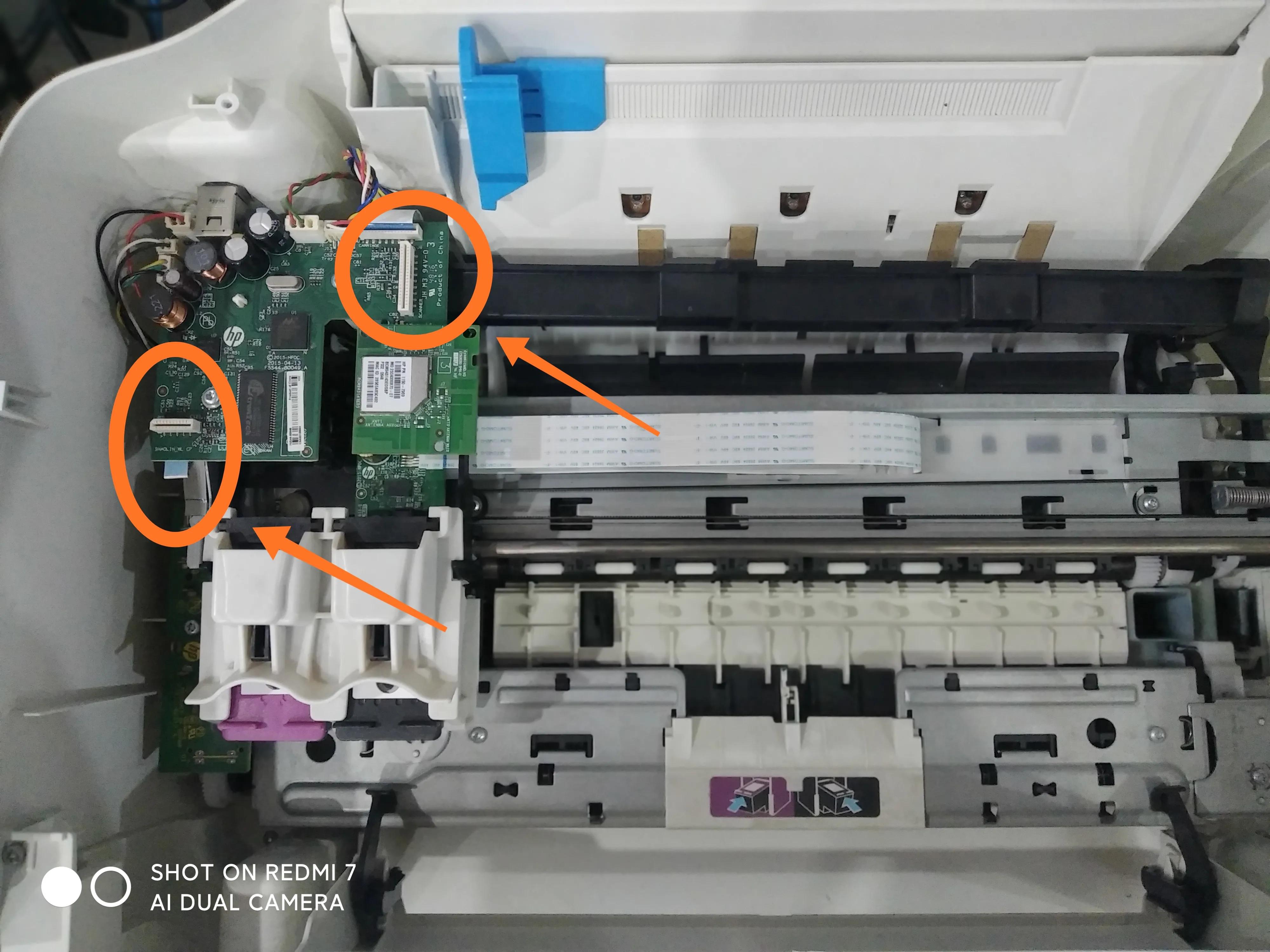 HP Deskjet lnk Advantage 3638 color printer allinone machine does not