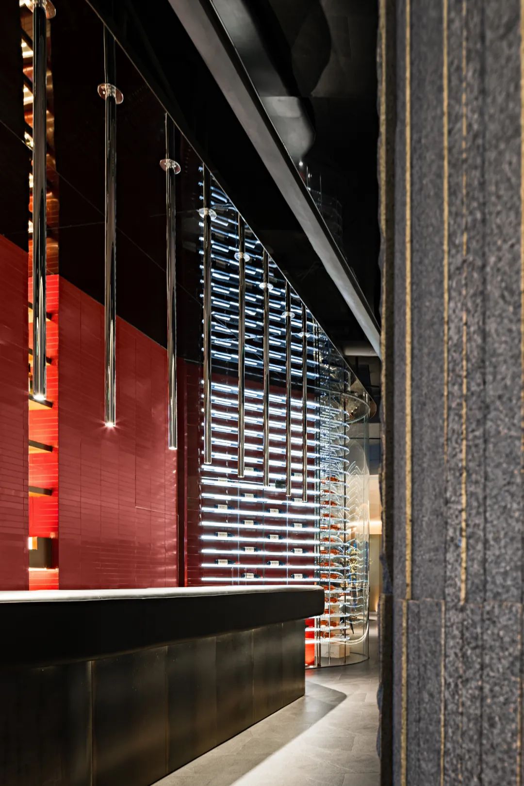 The new highend Chinese restaurant brand "Wanwei" is launched, and the highend space hides the