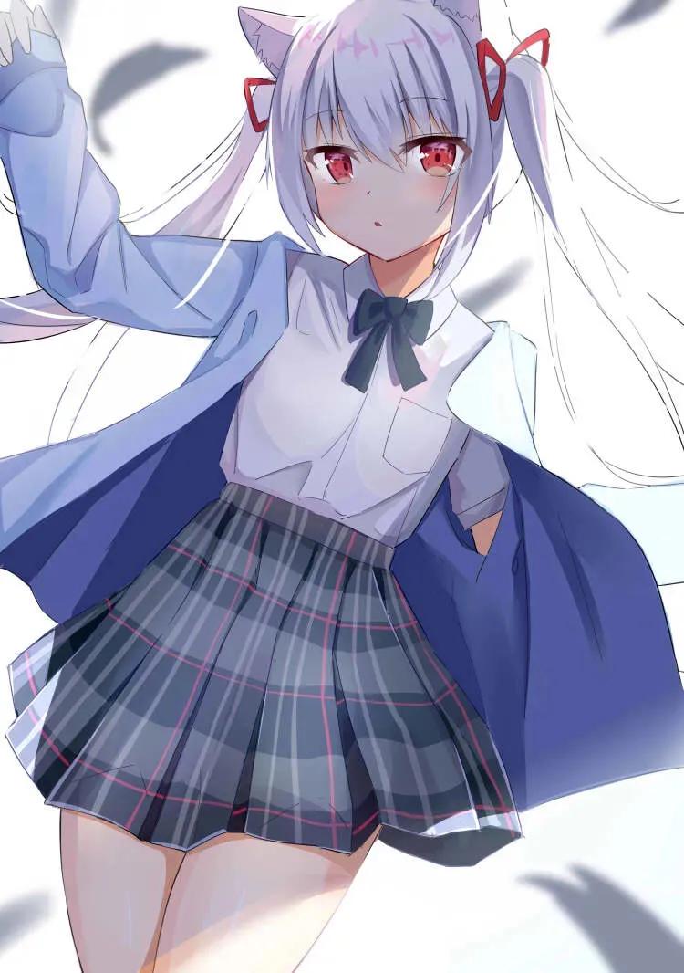 Two-dimensional anime girl wallpaper!The love for you is hidden deep in ...