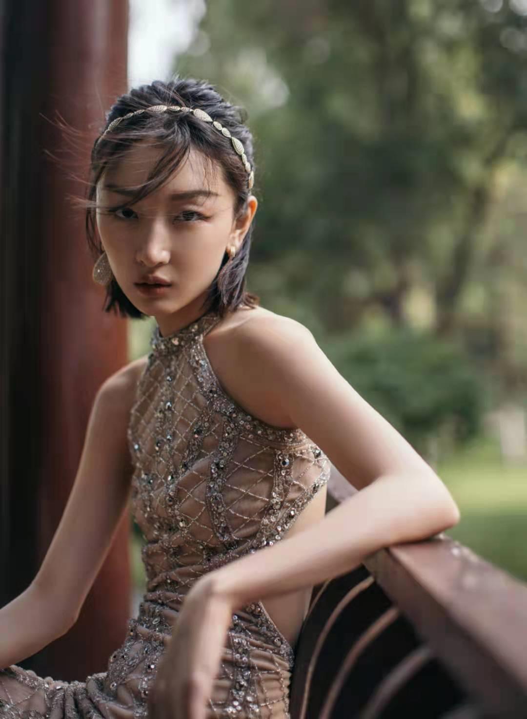 Behind The Seams: Zhou Dong Yu Stuns In A Custom Louis Vuitton Gown at  Cannes - ELLE SINGAPORE