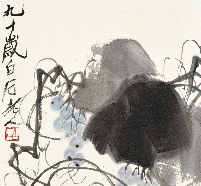 Qi Baishi's albums of flowers and birds in his peak period now seem to ...