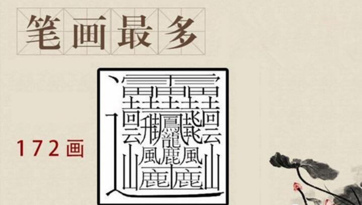 the-most-difficult-chinese-character-in-the-world-the-172-drawing