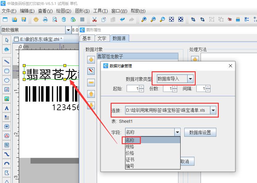 Jewelry label printing software to make jewelry labels iNEWS