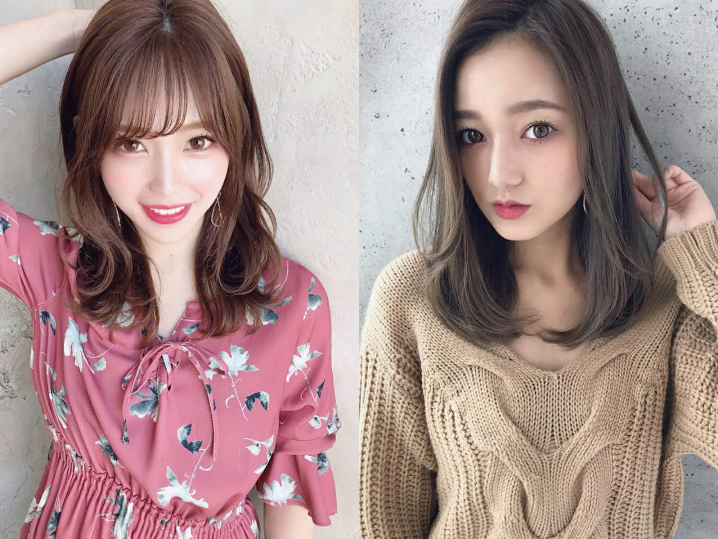 Face shape determines hairstyle, skin tone determines hair color