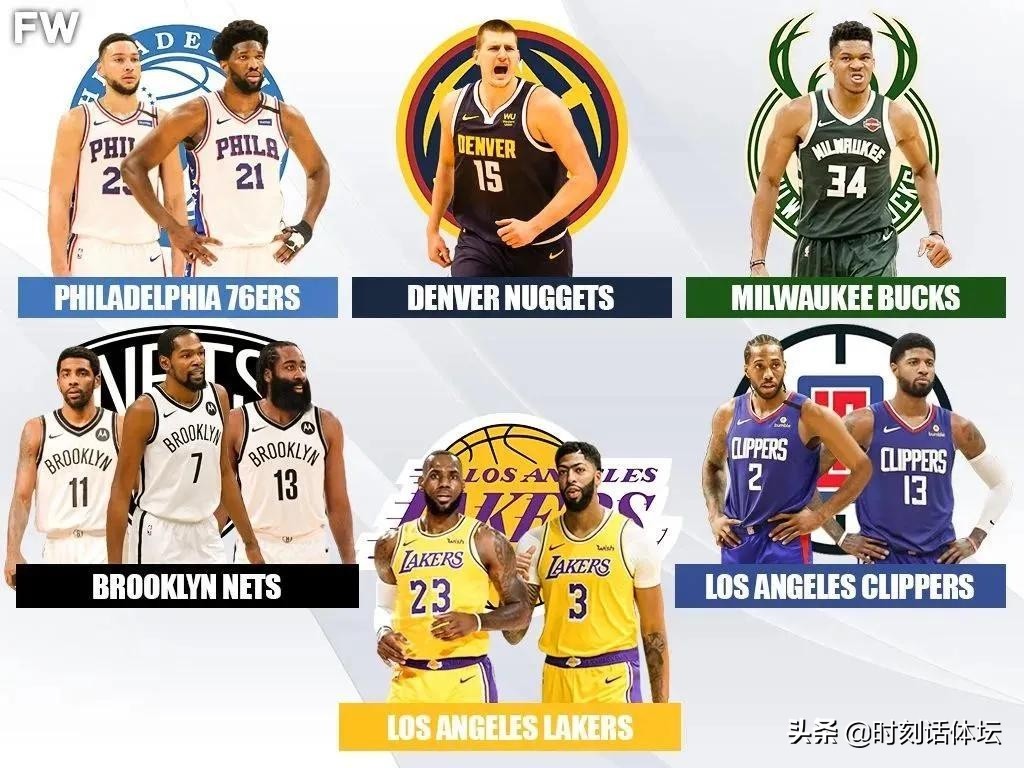 The 6 most promising teams in the NBA!The Nets have the strongest book ...