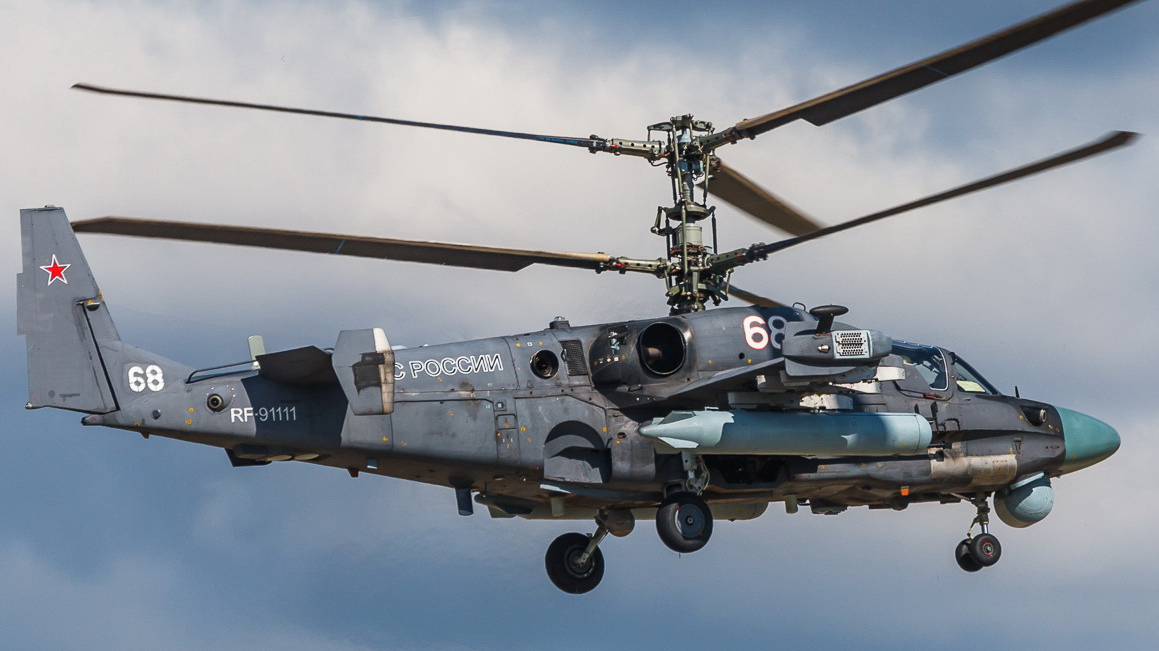 Unconventional Ka series gunship——Ka-52 