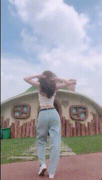 看了想看的美女动图：妹子夹腿什么的，最讨厌了！