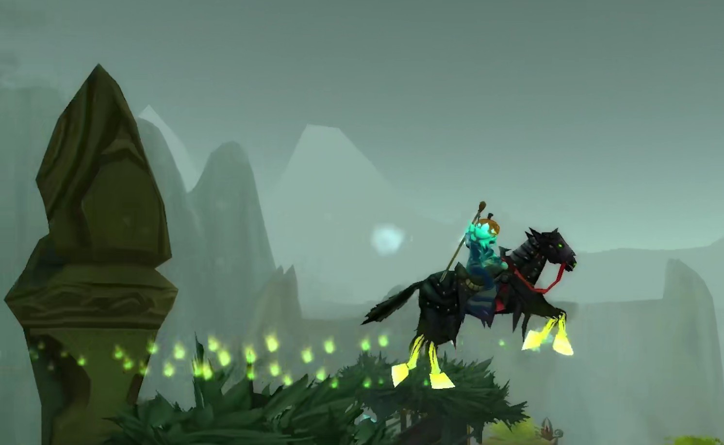 Warcraft TBC Halloween event guidelines, headless mounts hard