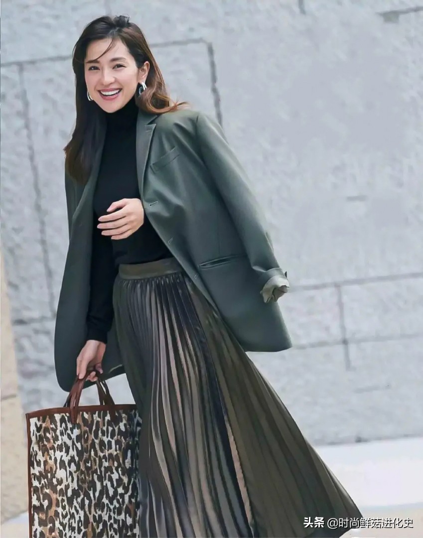 Japanese women wear long skirts on fire! They are popular this winter ...