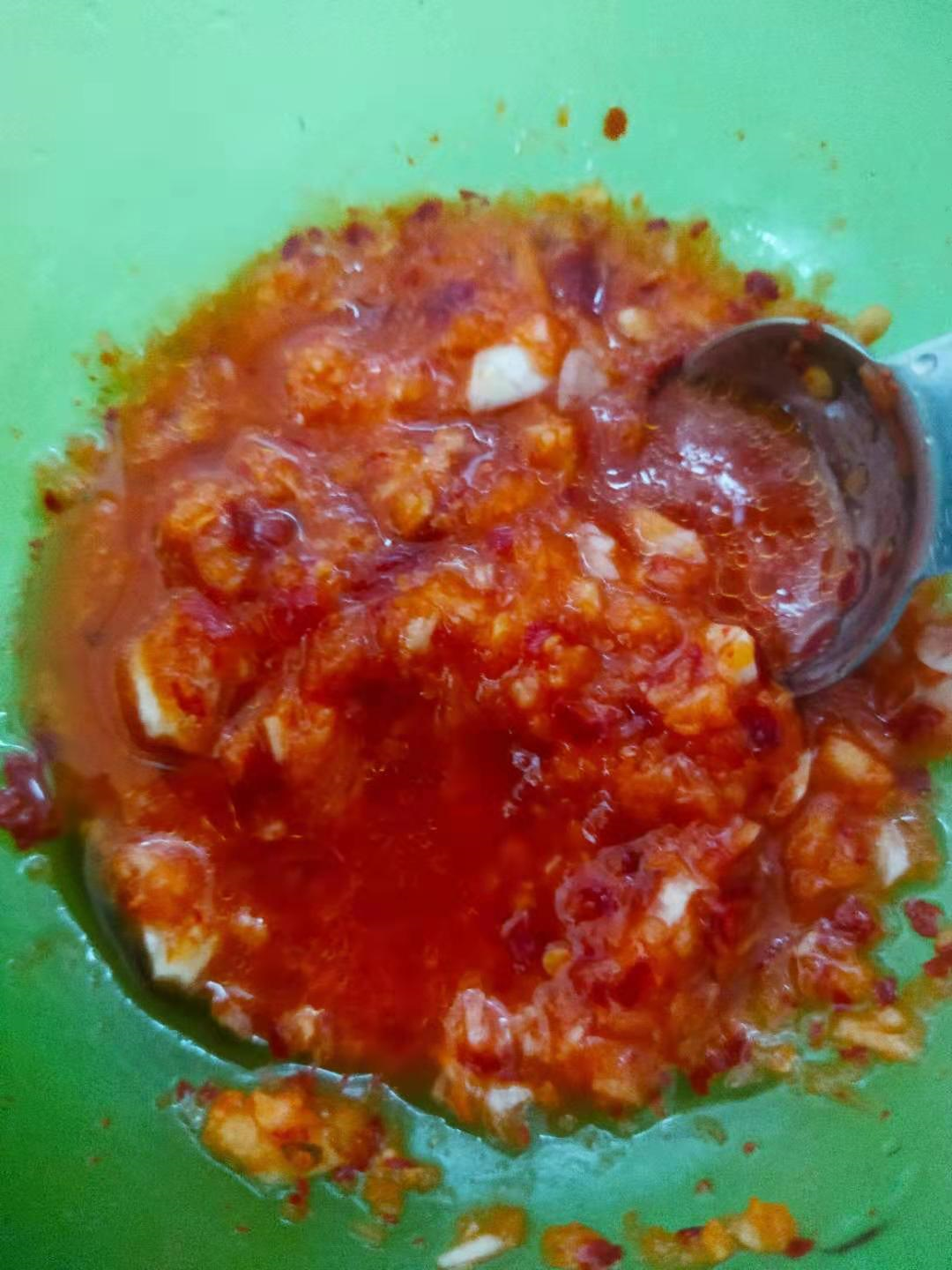 Three Ding Lo Noodles, paired with traditional chili and garlic mash ...