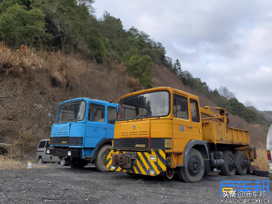 Revisiting the classics: real shots of the old Yellow River heavy trucks