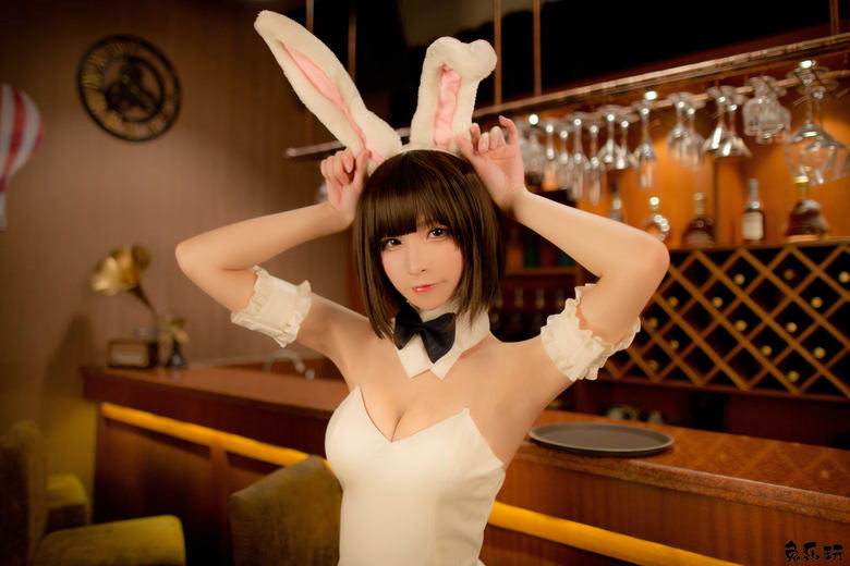 拼音嘤嘤嘤图包合集精选丨加藤惠兔女郎