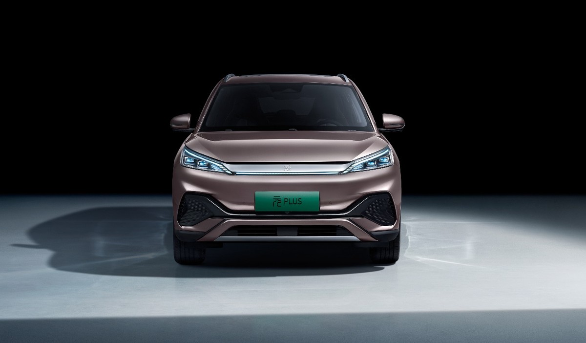 BYD e-platform 3.0 first A-class pure electric SUV Yuan PLUS debut at ...