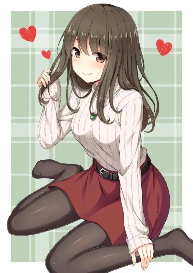 Two-dimensional beautiful girl anime wallpaper!Wish to have one's heart ...