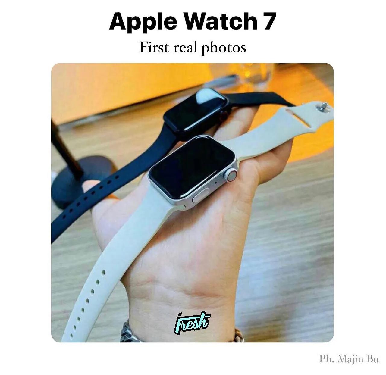 Apple Watch 7 real machine spy photos exposed iNEWS
